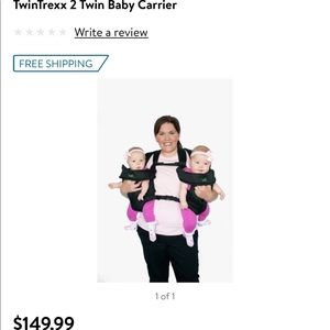 TwinTrexx2 Twin Baby Carrier